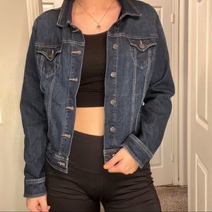 Dark denim jacket